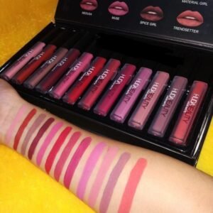 Matte Finish Lips Set, Pack of 12. Sale 12.12 best offer for women's