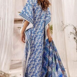 Safwa - 3 Pcs Digital Printed Doria Lawn