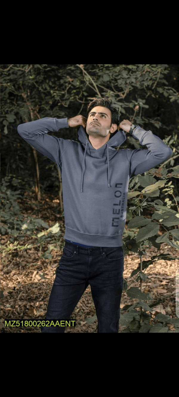 Winter Warmth: Customizable Men's Fleece Hoodie